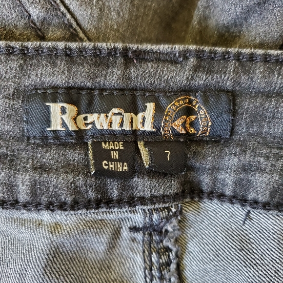 💀4 for $20- Rewind Moto Style Skinny jean - Picture 7 of 8